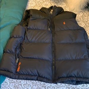 Men’s polo puffy vest